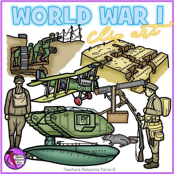 Realistic World War 1 Clip Art