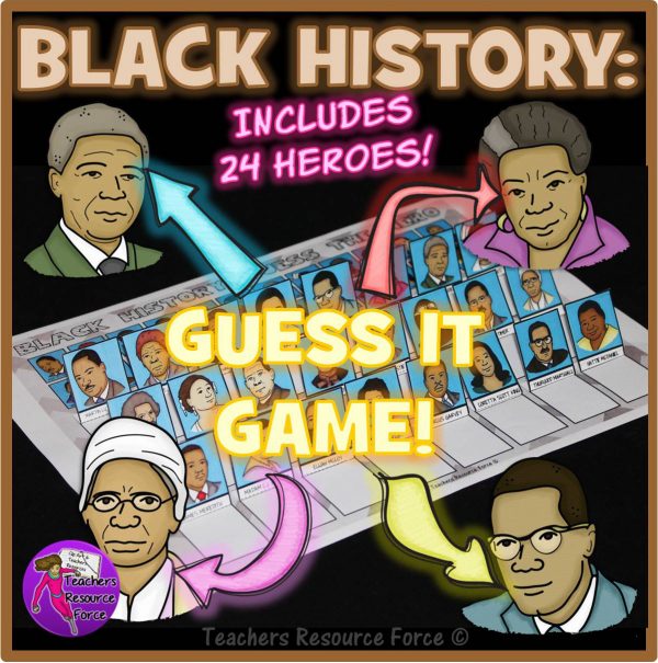 Black History Month: Guess The Hero Game