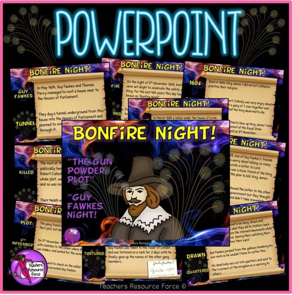 Bonfire Night Activities: Gun Powder Plot / Guy Fawkes Night