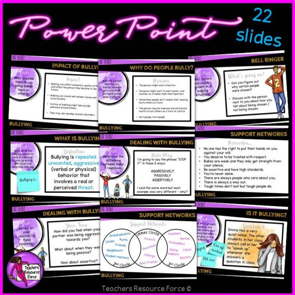 Bullying PowerPoint for teens