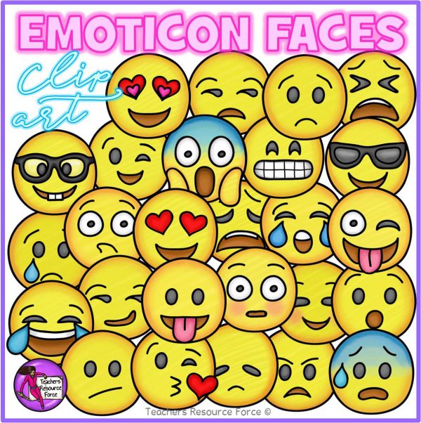 Emoji Clip Art: Smiley Faces