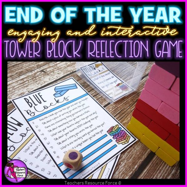 End of the Year Reflection Game