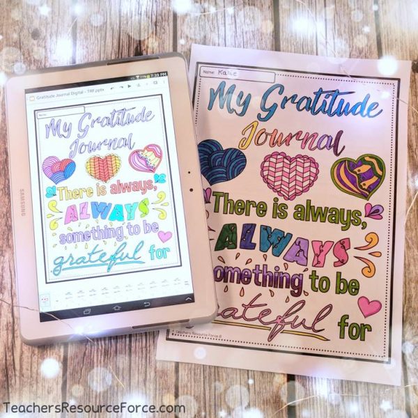 Gratitude Journal – 52 Prompts for a Whole Year