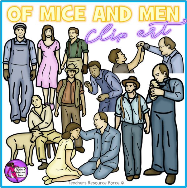 Of Mice and Men Realistic Clip Art