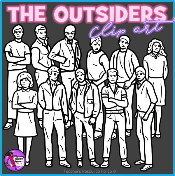 The Outsiders Realistic Clip Art