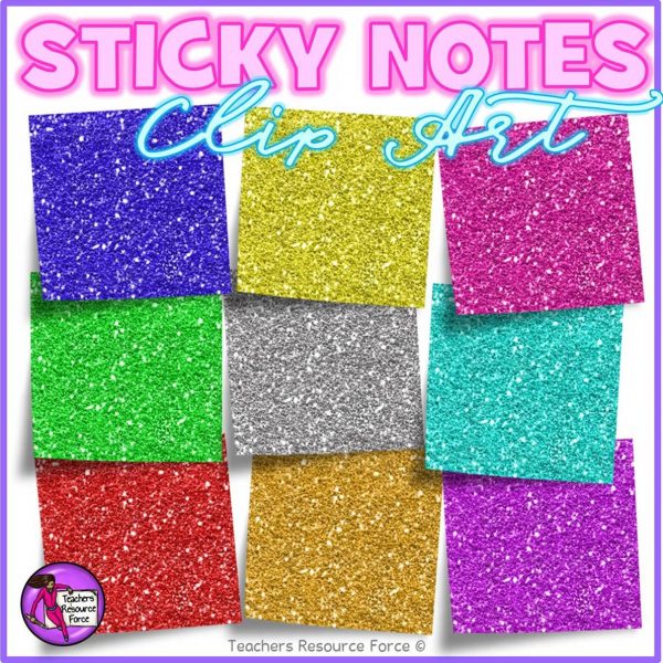 Sticky Notes Clip Art
