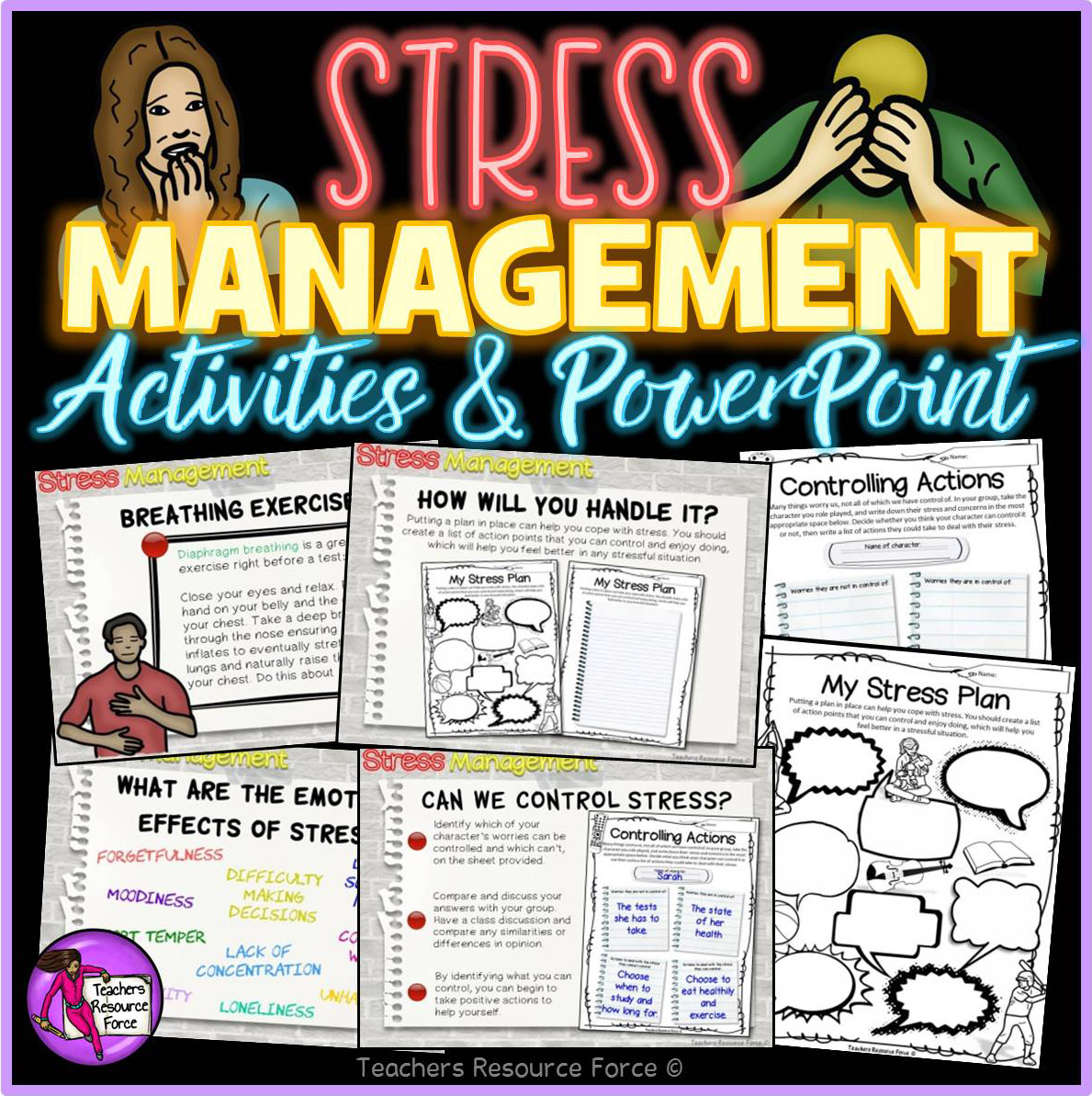 stress management presentation for high school students
