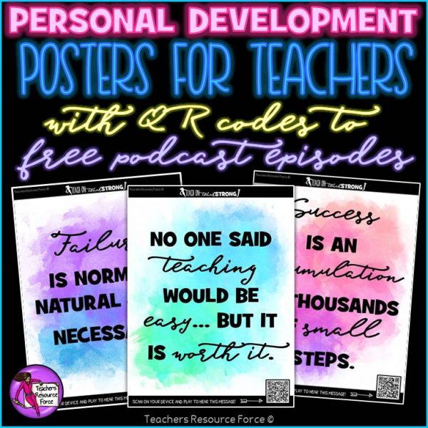 Free Personal Development Posters for Teachers