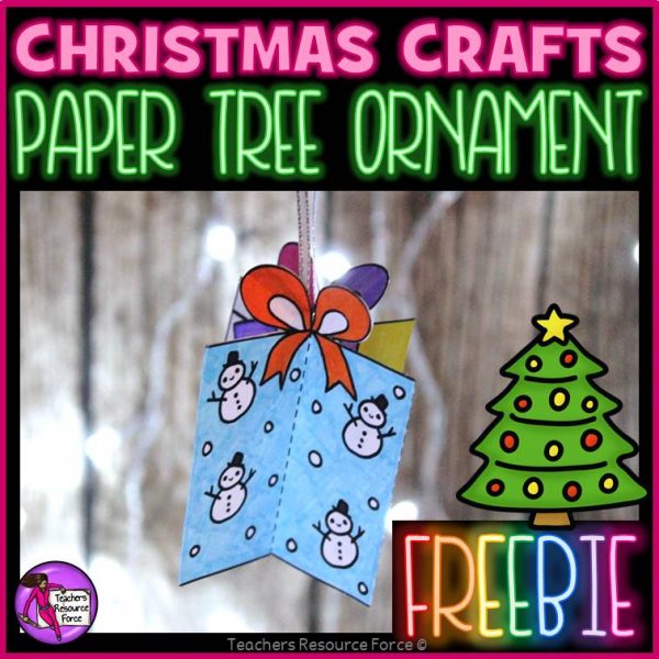 Free Christmas Ornament Printable Craft