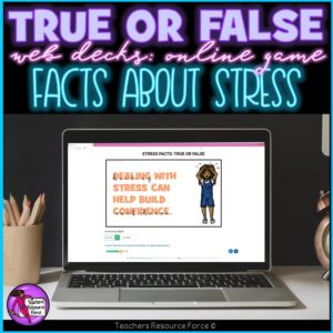 Stress Facts: True or False Online Game