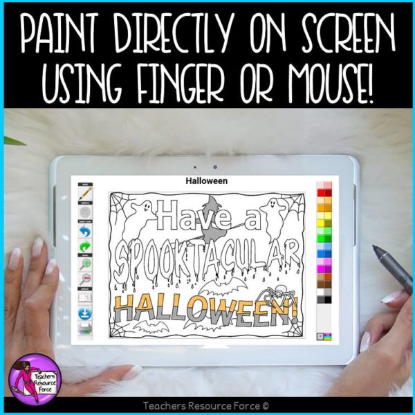 Digital Quote Colouring Pages: Halloween Quotes