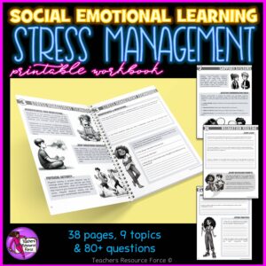 Stress Management Interactive Workbook for Teens